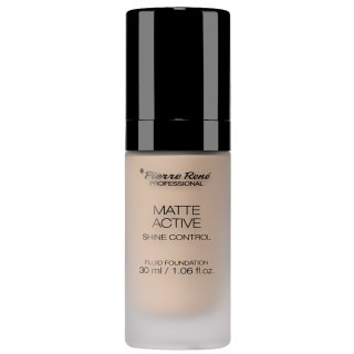 Pierre Rene Fluid Matte Active podkład matujący 01 Clear Light 30ml