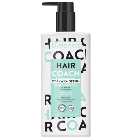 Hair Coach regenerująca odżywka-serum do włosów zniszczonych 280ml Bielenda