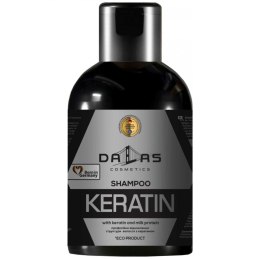 Keratin szampon do włosów suchych i zniszczonych 500g Dalas