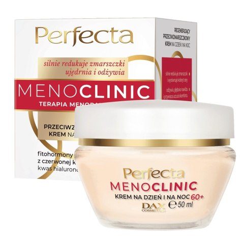 Menoclinic krem regenerujący 60+ na dzień i na noc 50ml Perfecta