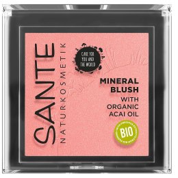 Mineral Blush naturalny róż mineralny 01 Mellow Peach 5g Sante