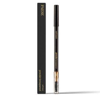 Paese Powder Browpencil pudrowa kredka do brwi Soft Black 1.19g